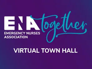 ENA Together Virtual Town Hall logo